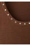 Studded Detailed Knitwear Blouse - 8