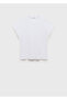 Round collar cotton T-shirt - 3
