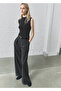 Thin Striped Jumpsuit - 2