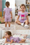 Girls' Printed Ruffle T-Shirt and Shorts Set