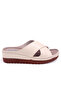 Dza37-3029 Beige Daily Orthopedic Women's Slippers - 3