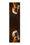 Silkworm Life Art Collection 100% Pure Silk Shawl Patterned Stylish Women's Scarf Shawl 45X165 cm - Brown - 5