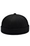 الشتاء Skullcap الهيب هوب الرجال Skullcap قبعة دوكر الأسود - 2