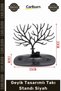 # Organzier Stylish Elegant Jewellery Organizer Deer Horn Decorative Deer Design Jewelry Stand Black - 2