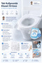 Toilet Seat Cover Hygienic Travel Disposable Toilet Seat Wc Cover 100 Pieces 721374 - 3