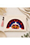 Bripurga Special Portfolio Bag - Pen Holder, Pouch, Mini Makeup and Clutch Handbag Punch - 5