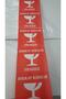 Caution Break Tag - Fragile 70*80mm - 1 Roll 500 Pcs Strong Adhesive - 5