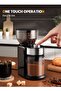 Automatic Burr Mill Coffee Grinder, 18 Custom Grind Settings for Pour Over to Espresso, Silver - 4