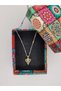 316 L Stainless Steel - Anti-Allergic - Non-Tarnish - Full Steel Heart - Design Necklace - 2