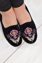 Women's Daily Embroidered House Slippers Emr22 - 2