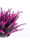 20-Bunch Artificial Lavender Flowers, UV Resistant, No Fade Faux Plastic, Purple - 3