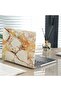 Apple MacBook Air M1 13" A2337 A2179 A1932 Compatible Marble Pattern Full Protection Case/Hard Cover Yellow