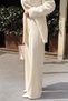 Kahma Biye Detailed Wide Leg Trousers - 4