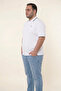 Plus Size Polo Neck T-Shirt - 4