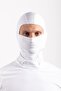 White Balaklava Thermal Snow Mask Unisex - 3