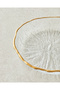 Zoey Glass Snack Bowl 12 cm Gold - 2