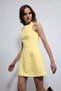 Yellow Women's Mini Dress - 2