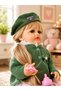 Realistic Talking Baby Doll 45CM – English Speaking Lifelike Doll (Green Outfit) - 5