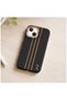 Apple iPhone 14 Compatible Case Goldrix Carbon Fiber M-Safe Case Black - 4