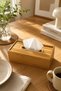 Solenne Premium Wooden Napkin Holder |   Decorative Luxury Napkin Box |   Bathroom, Living Room and Kitchen Compatible Minimalist Design (New Season)