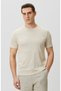 Bej Basic T-shirt - 3