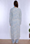 Effortt Maternity Maternity Pajama Set with Blue Dressing Gown - 4