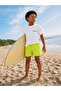 Basic 6-9 Years Old Swim Shorts - Green