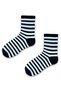 5 Pairs Unisex Cow Pattern Black and White Colored Long Socks Set 5 Pieces - 3