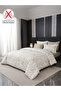 6-Pcs Printed Duvet Cover Set King Size 220x240cm, Brushed Microfiber Fabric (Without Filler) - 2