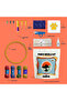 Starter Level Punch Kit, Punch Embroidery Kit, Pattern with 8 Templates - 2