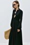 Black Mia Belted Maxi Dress - 6