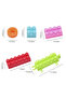 1set bagged 108PCS Plastic Building Blocks With Stickers Children Small Particle Assembly Toy Creati - 2