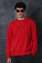 Star Men's Sweatshirt Red - 2