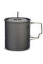 Trek Pot UL 0.8L Ultralight Camping Cook Pot, Hard-Anodized Aluminum Backpacking Cookware with Silicone Lid Handle & Folding Handles, Compact Nesting Design for Outdoor Cooking - 2
