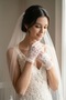French Lace Bridal Gloves White Wedding Bridal Dress Wedding Evening Dress Invitation Promise Henna Engagement - 3