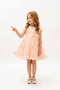 Girls' Polka Dot Detailed Bow Back Girls' Special Occasion Birthday Wedding Evening Dress - 4