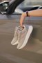 Women's Gray Powder Sneaker Casual Sports Shoes 052 - 5