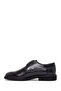 Men's Black Lace-Up Leather Casual Shoes 26Sfd603118 - 3