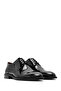 Men's Black Lace-Up Patent Leather Classic Shoes 26Sfd601116 - 2
