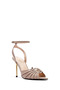Women's Beige Ankle Boots Buckled Stiletto Heel U D Leather S Sandals 26Sfd490018 - 8