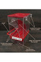 Red Smart Feeder for Lovebirds, Canaries, Finches, Etc. - 2