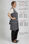 Women's Knitwear Large Size Seasonal Mother's Vest Flexible Accordion Knit Long - Lace-Up 95 Cm. Below the Knee Comfortable Fit Gray - 3