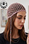 خيط حياكة / خيط تريكو 100% قطن لون وردي فاتح 3+6 خيوط كبيرة الحجم 50 جرام × 2 = 100 جرام - 3