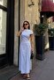 Women's Polka Dot Design Flared Dress