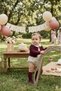 Baby Girl Linen Romper Set 3 Pieces 100% Cotton 3-6-9-12 Months - 3