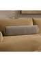 Atlanta Chennile Down Alternative Bolster Cushion Dia21x72cm-moonrock