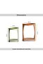 Willy End Table Set Of 2 Metal - Yellow & Green - 5