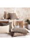 Serene Stone Washed Cushion Cover 50x50cm - Ochre - 4