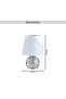 Yager E27 Crystal Table Lamp 20x30.5cm - Clear - 6