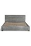 Belfast King Bed 180x200 With Hydraulic Storage - Dark Grey - 8